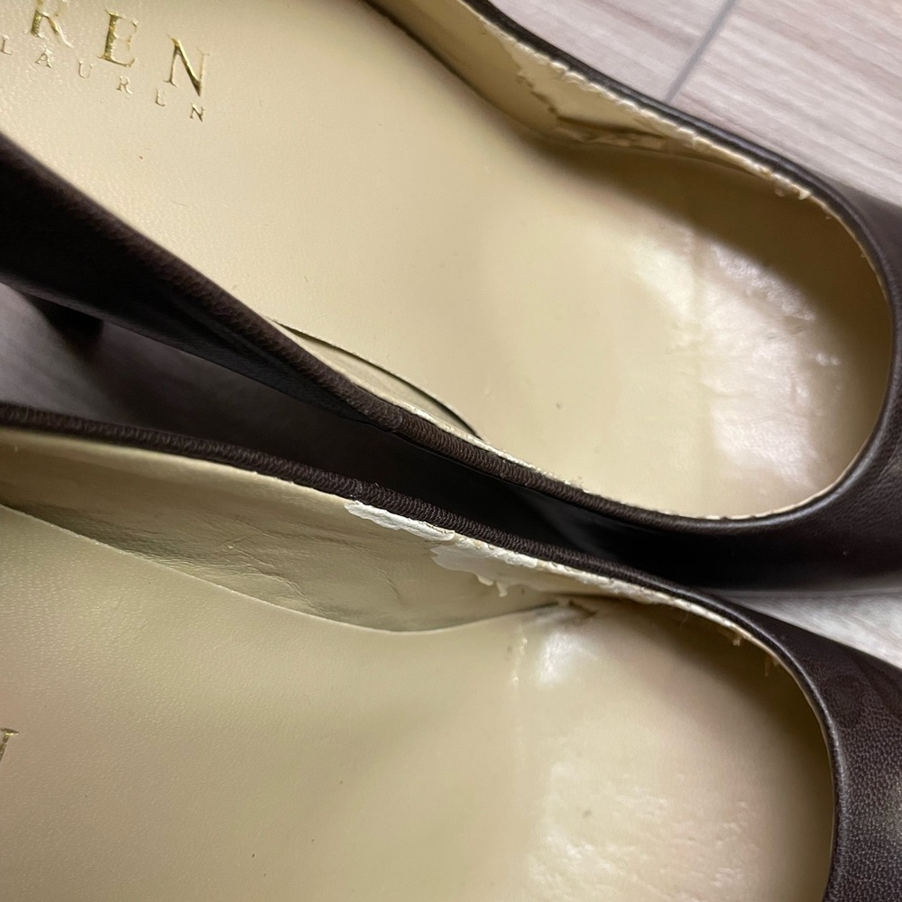 Lauren Ralph Lauren Zamora Leather Pump - Picture 10 of 11